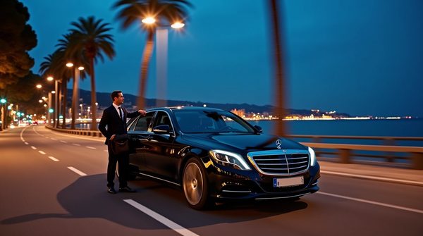 Chauffeur privé à Nice : luxe et confort à votre service